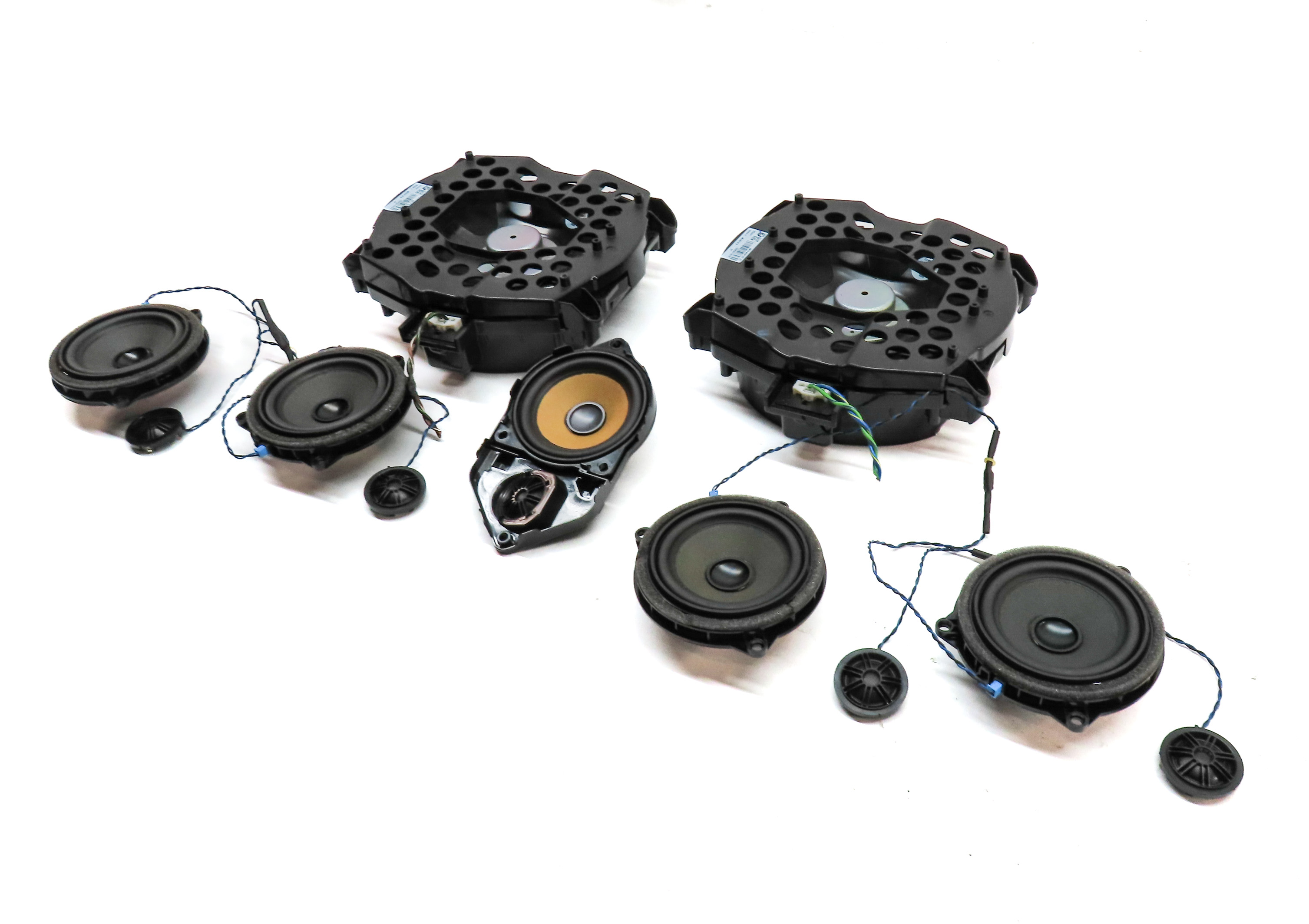 2017 BMW X3 (F25) RADIO STEREO SOUND SYSTEM SUBWOOFER SPEAKER TWEETER SET/11 — exact item pictured